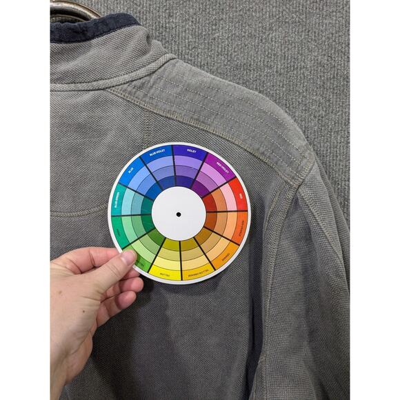 Carbon 2 Colbalt Pullover Mens Large Pique Knit 1/4 Button Contrasting Trim - Picture 6 of 10